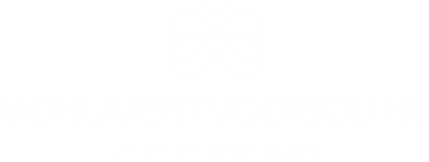 logo monument voor jou totaal wit